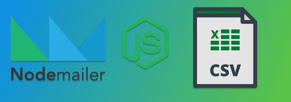 How to send CSV Files with Nodemailer